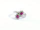 Bague 55 Bague croisée en or blanc, rubis et diamants 58 Facettes NORM20251912 - 149
