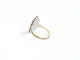 Bague 59 Bague marquise en or jaune 18 carats, argent et diamants 58 Facettes NORM20251912 - 57