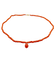 Antique - Collier en or 18k, corail et pampille
