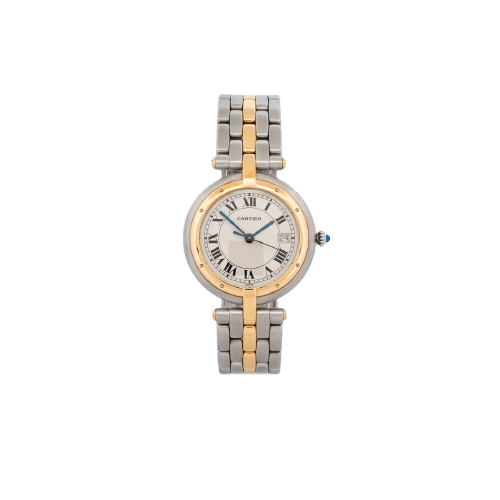 Montre Cartier Panthère Vendôme - Montre LM acier et or jaune 58 Facettes 360
