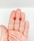 Boucles d'oreilles Dormeuses antiques circa 1900 en or rose 18k et rubis synthétiques 58 Facettes A07372