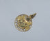 Pendentif Art Nouveau - Pendentif Février en or rose et péridot 58 Facettes Pendentif