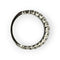 Bague 55 Bague alliance en or blanc 750 et diamants 58 Facettes 149067195