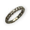 Bague 55 Bague alliance en or blanc 750 et diamants 58 Facettes 149067195