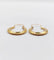 Boucles d'oreilles Créoles Art déco - Boucles d'oreilles en or 18k 58 Facettes A07380