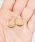 Boucles d'oreilles Créoles Art déco - Boucles d'oreilles en or 18k 58 Facettes A07380