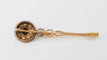 Broche Broche barrette ancienne en or jaune, diamants et perles 58 Facettes 32320