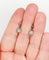 Boucles d'oreilles Dormeuses Art déco en or blanc 18k et diamants 58 Facettes A07382
