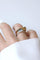 Bague 53 Bague Tank Art déco en or jaune, platine, aigue-marine et diamants 58 Facettes