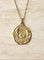 Pendentif Médaille astrologique Cancer - Pendentif en or jaune années 70 58 Facettes