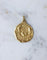 Pendentif Médaille astrologique Cancer - Pendentif en or jaune années 70 58 Facettes