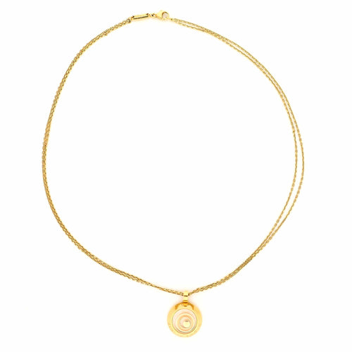 Collier Chopard Happy Spirit - Collier deux rangs en or jaune et diamant 58 Facettes 5D8A0AAECDCD40B7BFAD0E6CE1959404
