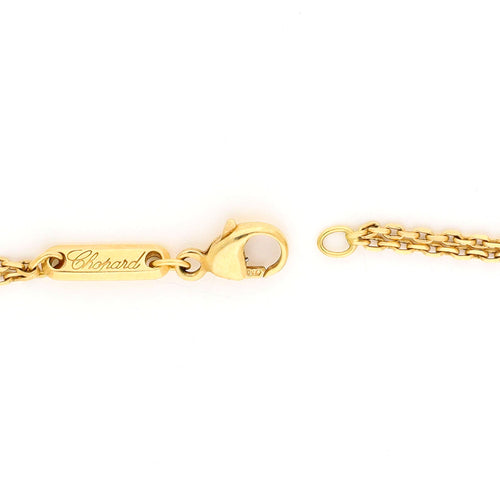 Collier Chopard Happy Spirit - Collier deux rangs en or jaune et diamant 58 Facettes 5D8A0AAECDCD40B7BFAD0E6CE1959404