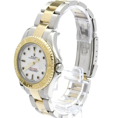 Montre Rolex Oyster Perpetual Yacht-Master - Montre en acier et or jaune 58 Facettes oryogl58rg