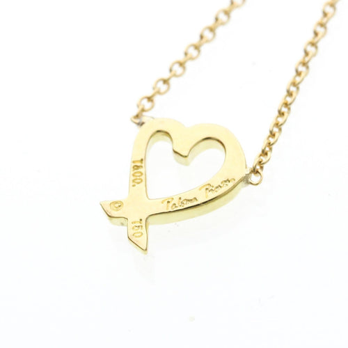 Collier Tiffany & Co. Paloma Picasso Loving Heart - Collier en or jaune 58 Facettes x9vs7p3ijk