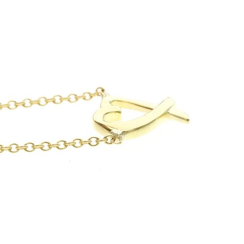 Collier Tiffany & Co. Paloma Picasso Loving Heart - Collier en or jaune 58 Facettes x9vs7p3ijk