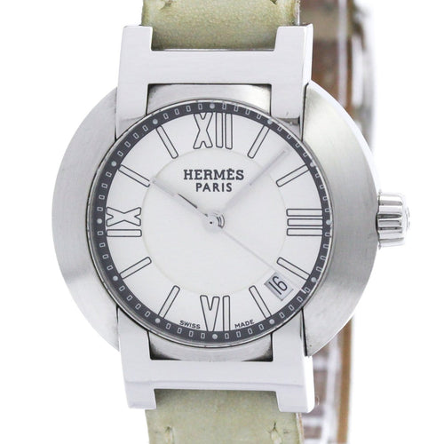 Montre Hermès Nomade - Montre en acier inoxydable et cuir 58 Facettes zq2jostqp3
