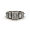 Bague 48 Bague en or blanc 18K et diamants 58 Facettes D/260528