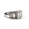 Bague 48 Bague en or blanc 18K et diamants 58 Facettes D/260528