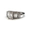 Bague 48 Bague en or blanc 18K et diamants 58 Facettes D/260528