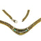 Collier Collier ras-de-cou en or jaune, diamants et émeraudes 58 Facettes G3969
