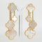 Van Cleef & Arpels Magic Alhambra - Boucles d’oreilles en or jaune et nacre 58 Facettes