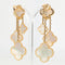 Van Cleef & Arpels Magic Alhambra - Boucles d’oreilles en or jaune et nacre 58 Facettes
