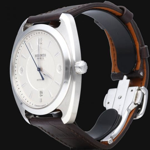 Montre Hermès Dressage - Montre en acier 58 Facettes MT46114