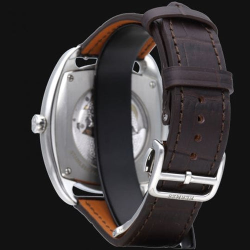 Montre Hermès Dressage - Montre en acier 58 Facettes MT46114
