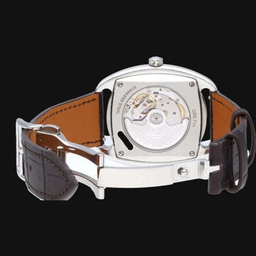 Montre Hermès Dressage - Montre en acier 58 Facettes MT46114