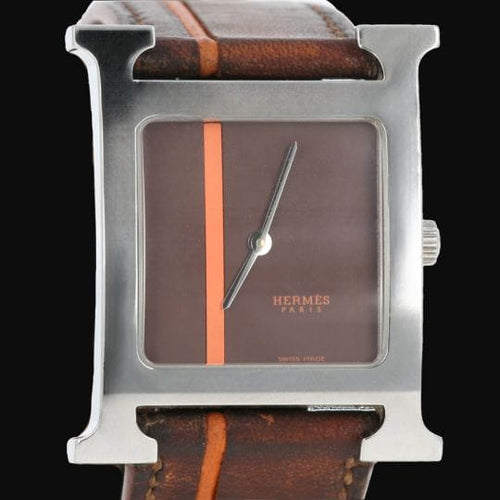 Montre Hermès Heure H - Montre en acier 58 Facettes MT46975
