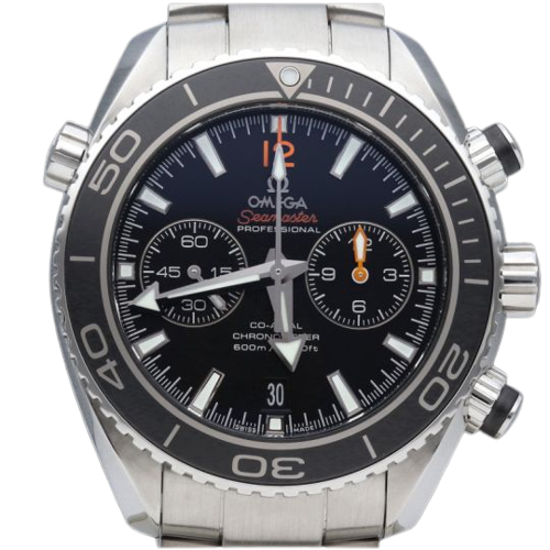 Omega Seamaster Planet Ocean Chronograph - Montre en acier