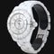 Montre Chanel J12 - Montre 33 mm en céramique et diamants 58 Facettes MT46965