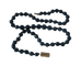 Collier Collier en chute en pierres bleues naturelles et fermoir or rose émaillé 58 Facettes Collier