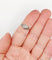Bague 52.5 Bague chevalière Art déco en or blanc, platine et diamants 58 Facettes A07388