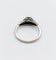 Bague 52.5 Bague chevalière Art déco en or blanc, platine et diamants 58 Facettes A07388