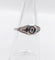 Bague 52.5 Bague chevalière Art déco en or blanc, platine et diamants 58 Facettes A07388