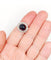 Bague 53 Bague Art déco en or blanc 18k, platine, saphir et diamants 58 Facettes A07390