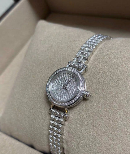 Montre Hermès Faubourg - Montre en or blanc et diamants 58 Facettes jnci76