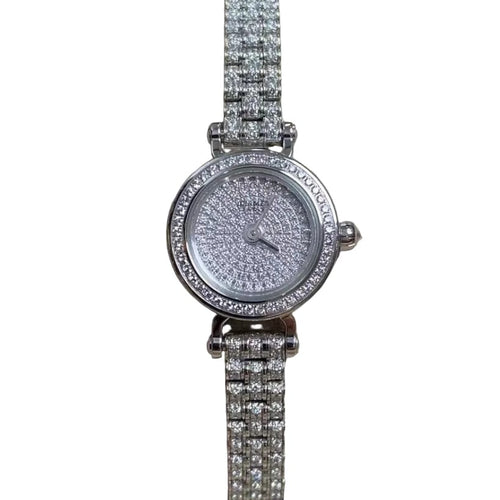 Montre Hermès Faubourg - Montre en or blanc et diamants 58 Facettes jnci76