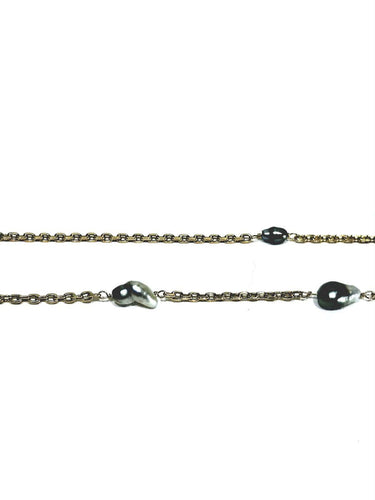 Collier Sautoir en or rose 18 carats et perles de Tahiti 58 Facettes id: 1430981