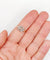Bague 58.5 Bague Art déco en or 18K, platine et diamants taille rose 58 Facettes A07395