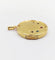 Pendentif Pendentif porte-photo en or 18k et verres de couleur 58 Facettes A07396