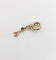 Pendentif Pendentif antique en or 18k, platine et diamants taille rose 58 Facettes A07398