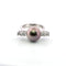 Bague 53 Bague en or blanc 18 ct avec perle et diamants 58 Facettes 382 B OC