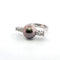 Bague 53 Bague en or blanc 18 ct avec perle et diamants 58 Facettes 382 B OC