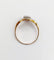 Bague 57 Bague toi et moi antique en or 18k, platine et diamants 58 Facettes A07403