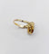 Bague 57 Bague toi et moi antique en or 18k, platine et diamants 58 Facettes A07403
