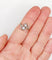 Bague 57 Bague toi et moi antique en or 18k, platine et diamants 58 Facettes A07403