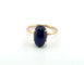 Bague 52 Bague en or jaune 18 carats, diamants et saphir de Birmanie 58 Facettes 212 B OC